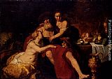 Hendrick Bloemaert Lot And His Daughters painting